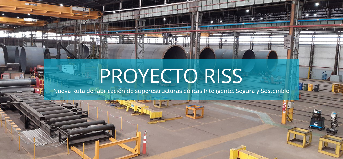 proyecto RISS nueva ruta de fabricación de superestructuras eólicas inteligente segura y sostenible